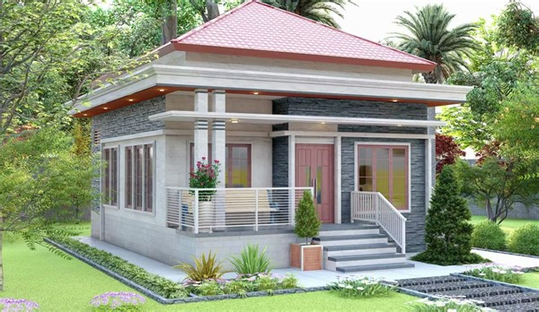 神奇的小房子，有三间卧室简单的生活和优雅抗洪之家极简主义风格【搬运】KAPUR DESIGN