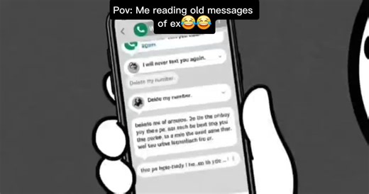 Reading Old Messages from Past Relationships