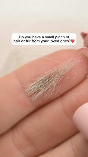 37K views · 382 reactions | Create a pet memorial ring from fur with...