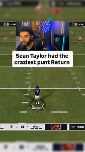 Sean Taylor with the CRAZY punt return 😱 #madden #madden26 #maddenultimateteam | Ragingascend