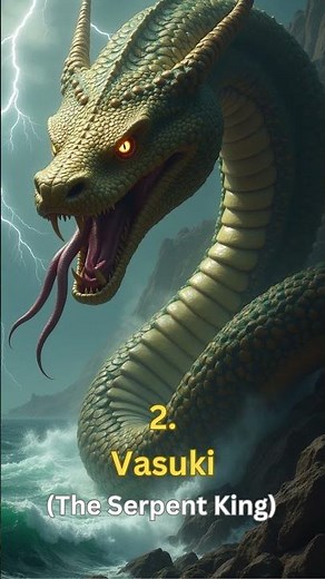 Top 5 Powerful Snake Gods in Hindu Mythology #HinduMythology #SnakeGods #Nāgas #VedicLegends