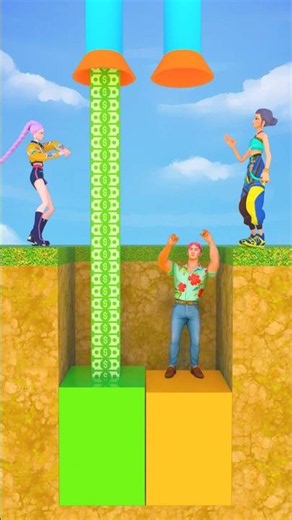 Rumi and Zoey help abby escape the hole #kpopdemonhunters