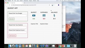 如何使用JavaScript创建预算Web应用程序/