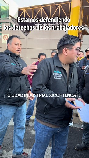 ¡Estamos en Ciudad Industrial Xicohténcatl! ⚠️👷‍♂️ Defendiendo los derechos de los trabajadores de Aplicaciones Metálicas de Apizaco SA de CV. No quieren pagarles sus utilidades. Falta seguridad y hay trabajadores sin contrato. La empresa busca presionar e intimidar, pero aquí estamos y no nos vamos a detener. ¡Los derechos de los trabajadores se respetan! #derechos #trabajadores #defender