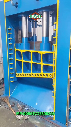 1000T Hydraulic Metal Shear Machine | Powerful Aluminum Block Cutting Solution for Metal Recycling