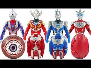 奥特曼炫酷变形奥特蛋 变形蛋怪兽蛋 mainan ultraman egg ultraman tiga ultraman orb taro geed zero