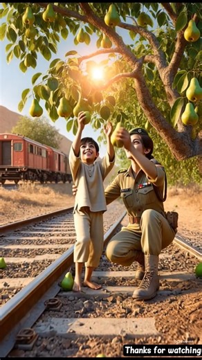 “Indian Army Woman Saves a Dying Pear Tree | Heart-Touching Inspirational Story 🌱🇮🇳 #shortsfeed #ai