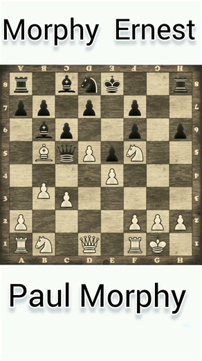 Paul Morphy DESTROYED His Opponent in 19 Moves 😱♟️ #paulmorphy #chessmastergamer #chessshorts