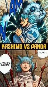 Kashimo vs Panda fight Jujutsu Kaisen