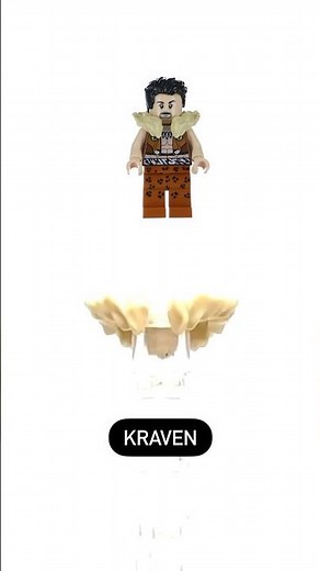 How To Make A LEGO LOKI Minifigure from Marvel Rivals! #shorts