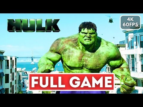 HULK 2003 | Full Game (4K 60FPS) | Longplay Walkthrough Gameplay No Commentary