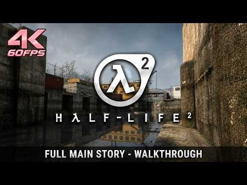 Half-Life 2 Full Walkthrough 4K 60FPS | No Deaths - No Commentary