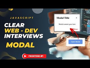 How to Implement Modal concept | Clear frontend developer Interviews | WEB DEV - 1 | Tamil hacks