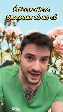 😱 Urgente Felipe Neto acaba de sair do armário! 😱🙏