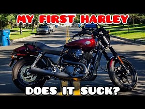 MY FIRST HARLEY DAVIDSON, BUT DOES IT SUCK? XG500 FIRST RIDE & REVIEW | BEGINNER FRIENDLY HARLEY!