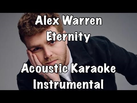 Alex Warren - Eternity Acoustic Karaoke Instrumental