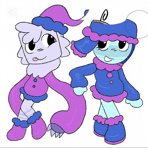 making random matching skins for toons! #dandysworld #animation #art #toons #drawing #random #skin