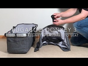 Bugaboo Donkey 3: Textiles Guide - How to Mount, Remove and Wash Both the Seat and Bassinet