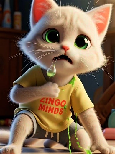 A Heartwarming Kitten Rescue Animation