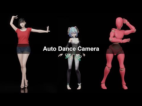 Blender Addon: Auto Dance Camera[Demo]