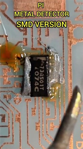 DIP vs SMD Metal Detector Showdown #Electronics #Tutorial