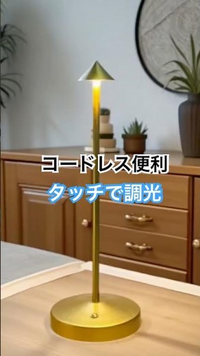 Cordless LED Table Lamp - Usable Anywhere #ConvenientGoods #LEDLights