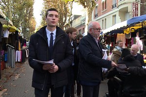 Régionales : candidat FN, Jordan Bardella veut des banlieues « patriotes »
