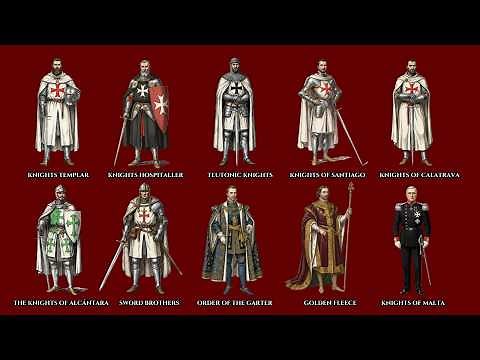 Every European Knight Order That Changed History FOREVER!