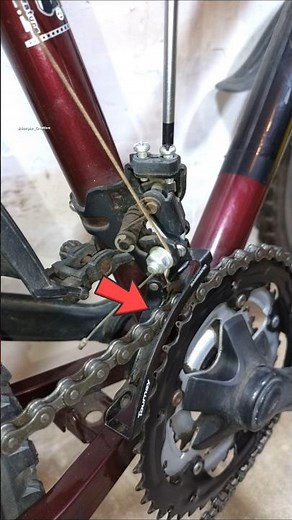 How to Fix Chain Rub and Adjust a Bicycle's Front Derailleur #bike #tips #tricks