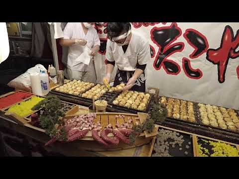 【本家本元】祭りの屋台で180個の特大たこ焼きを一人のテキヤ職人が焼き切るまで!!