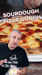 How to Make Sourdough Pizza Dough Neapolitan Pizza-Style!🍕 | Vincenzo's Plate