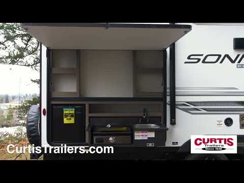 Pack Up & Go! Sonic 220VRB by Venture RV | Curtis Trailers