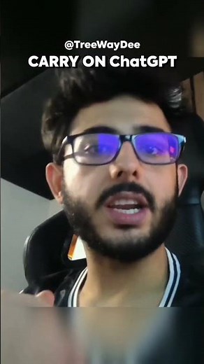 ‪@CarryMinati‬ Roasted ChatGPT | Carry Angry On ChatGPT