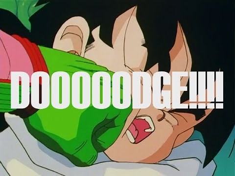 TFS DBZ Abridged - "DODGE!!!" Running Gag (Compilation)