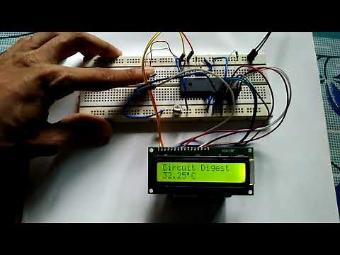 Digital Thermometer using a PIC Microcontroller and DS18B20