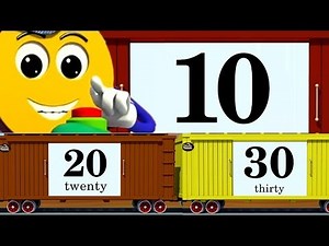Counting by 10's for Children on the Number Train | PicTrain™