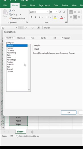 Formatting Tricks in Excel 👍 #Excel #exceltips #exceltricks #exceltutorial | computernotion