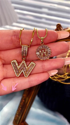 These initial necklaces from Mindeka Fashion Shop are such a cute gift idea! 14k gold plated, cubic zirconia sparkle, and available in silver too ✨ #budgetfriendlyfinds #sponsored #ad #fyp #sahm