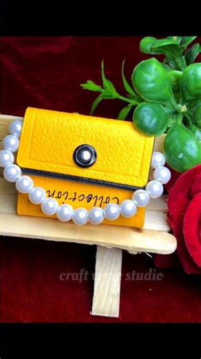 DIY Mini Ladies Bag at Home | Easy Handmade Small Purse Tutorial for Beginners #shorts