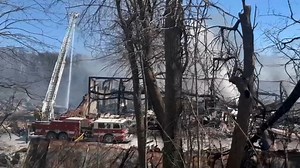 Indiana recycling plant fire is out; plant had been cited for hazards, smoke poses health risks