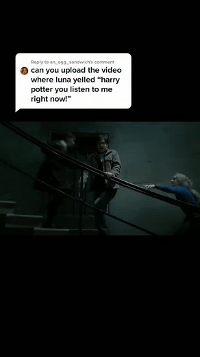 Harry Potter and Luna Lovegood Memorable Scene