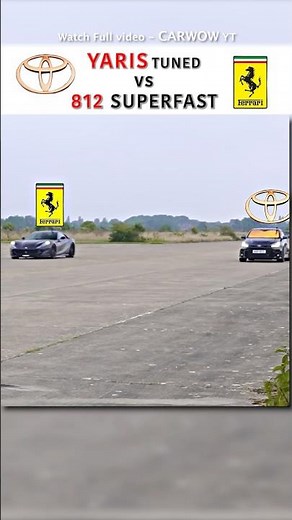 $300K Ferrari vs Tuned Hatchback – DRAG RACE