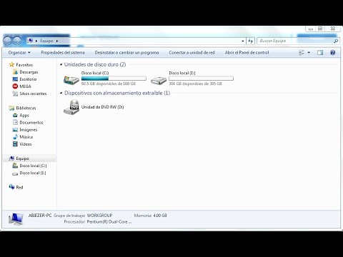 Como guardar los documentos y archivos automaticamente en otro disco duro