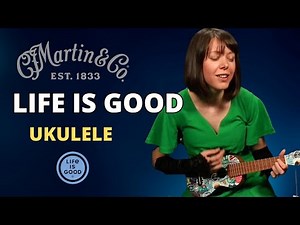 Life Is Good Ukulele 😎 Martin 0XK - demo by Dee Dasher