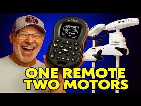 How to Control 2 Minn Kota Trolling Motors with Just ONE Remote