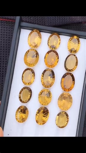 *khalil Gem* | 93.7 carats stunning faceted citrin lot available Dimension: 13.5*10*5.5 - 15*12*9.5mm Clarity: I clean Treatment: None Origin: Africa... | Instagram