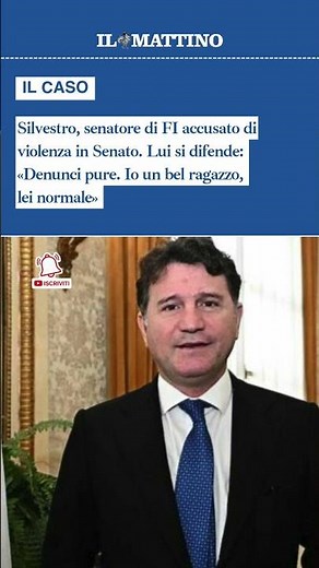 Silvestro, senatore di FI accusato di violenza in Senato. Lui si difende: «Denunci pure»