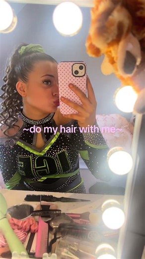 Get Ready With Me: Cheer Competition Hair