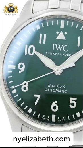IWC Pilot Green Automatic Watch