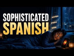 Learn Elegant Spanish While You Sleep | 8 Hours of Sophisticated Phrases